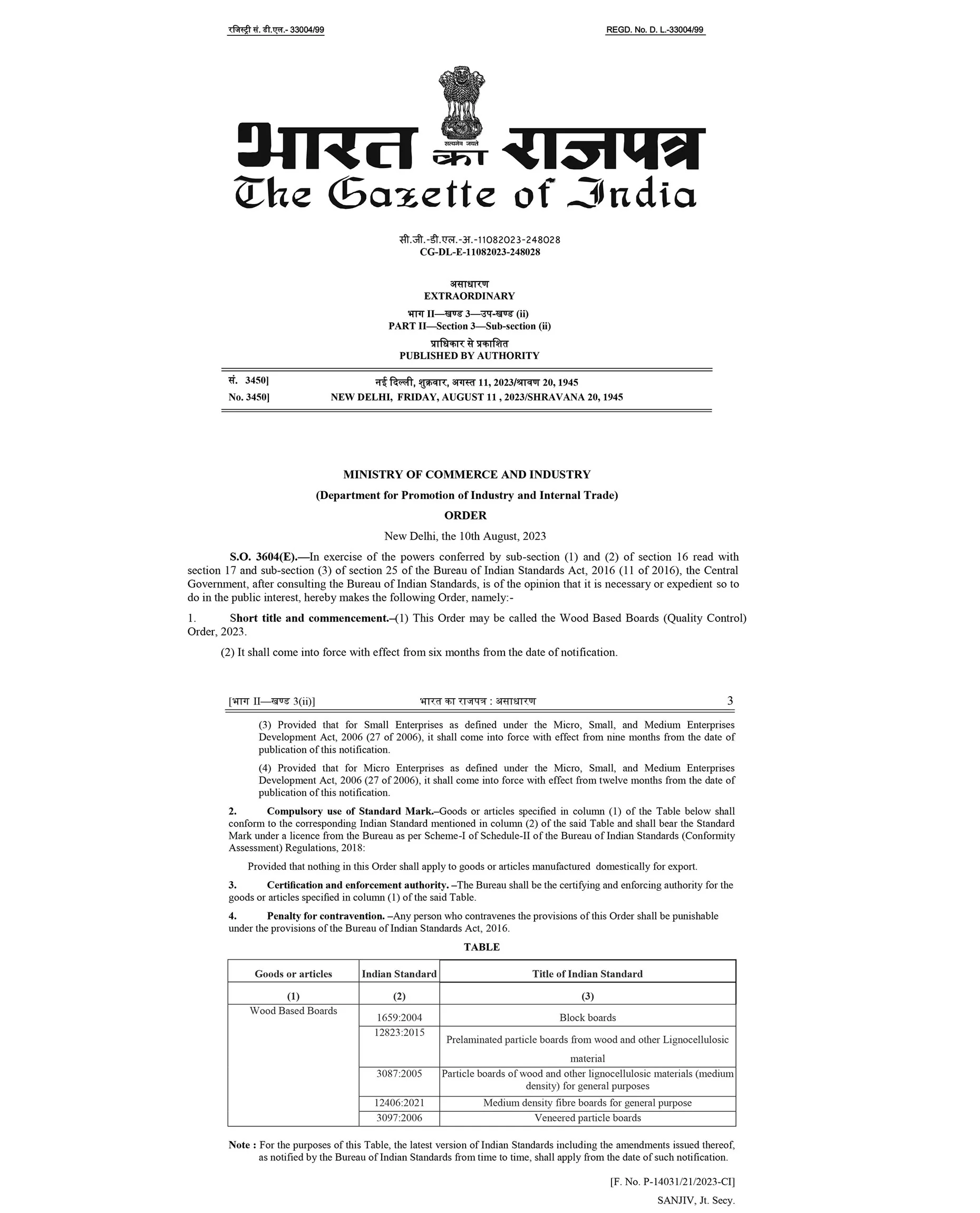 QCO High Density Board 2024