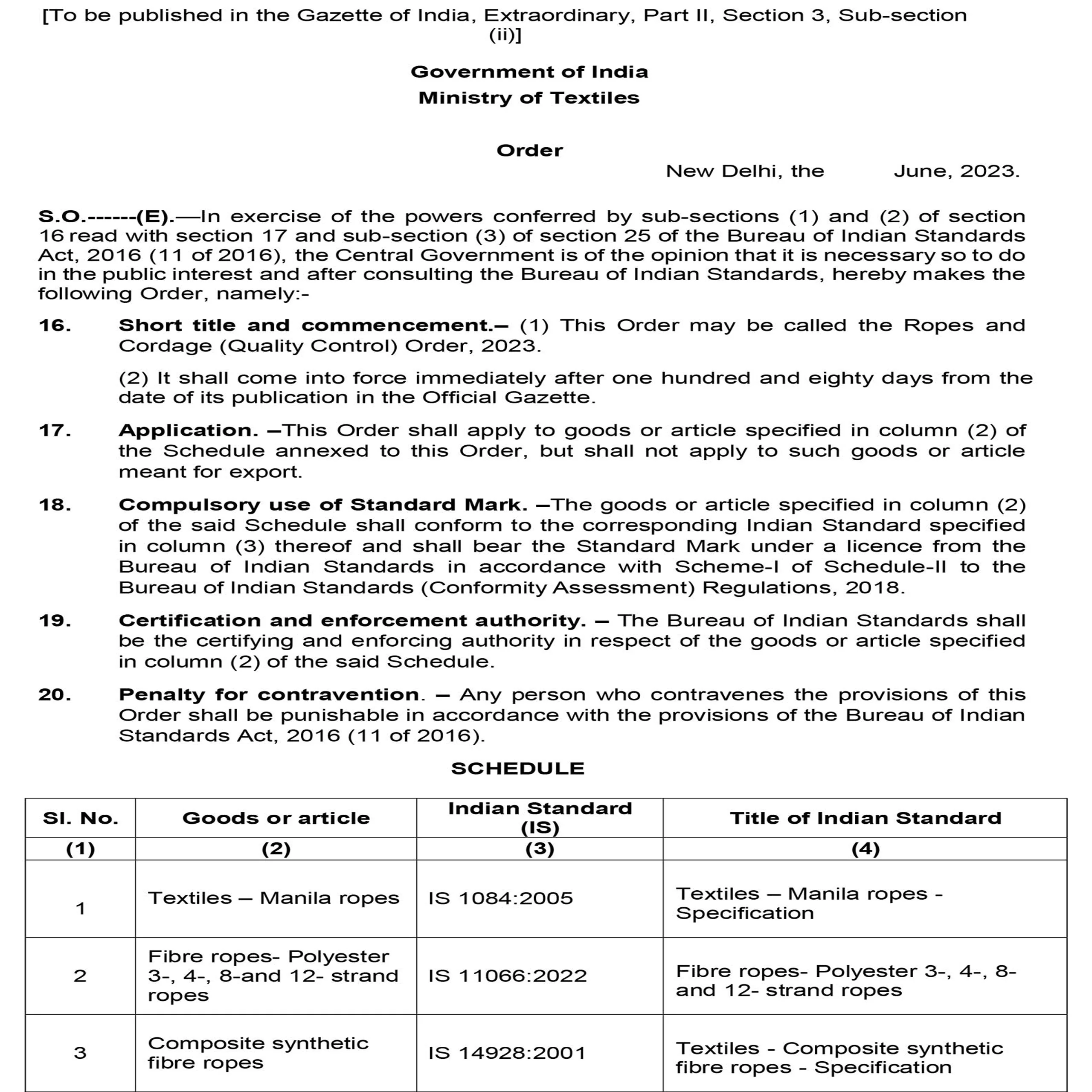 Ropes And Cordage QCO 1